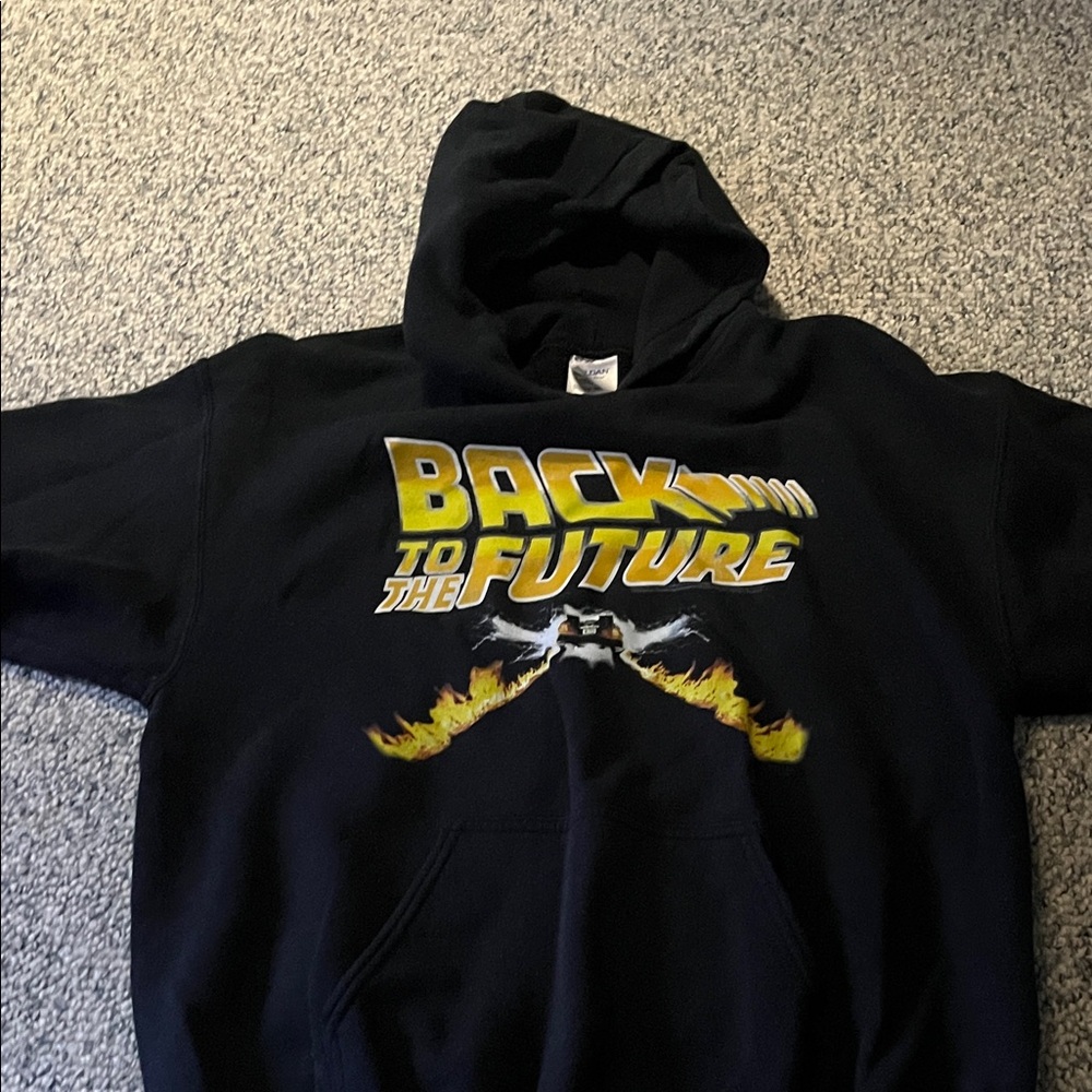Gildan Black Hoodie